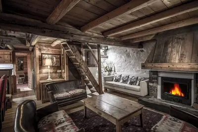 Image de Chalet Ferme La Fruitiere sauna 200m de remontée Peisey-Vallandry Sauna