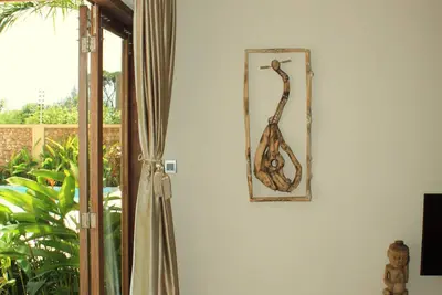 Image de Villa avec deux chambres située dans le quartier immaculé de Galu Beach à Diani