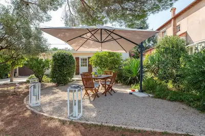 Image de Maison avec jardin sur la baie de Cannes