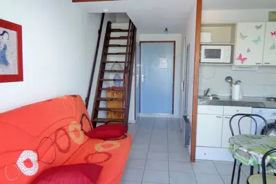 Studio Mezzanine Dans Residence Avec Piscine
