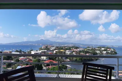 Image de appartement  vue mer sur les caraïbes