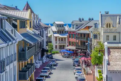 Image de Rosemary Beach Mercado Condo de luxe 4a-sud de 30a par Royal Destinations