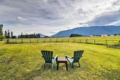Image de Nouveau-Cabine Columbia Falls avec vue 19Mi vers Glacier Np