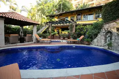 Image de Charmante Casa del Angel, une propriété privée paradisiaque avec belle piscine creusée