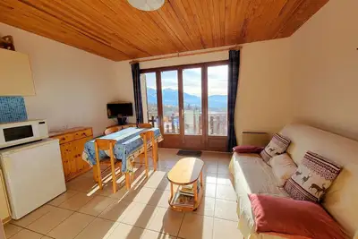 Image de Studio spacieux 4 pers avec balcon Ă Saint-Michel-de-Chaillol