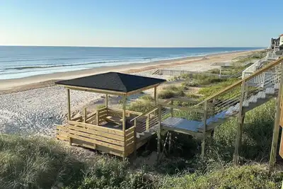 Image de Sea Spray Beach House sur l'océan dans le sud de Ponte Vedra