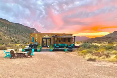 Image de L'Ark Tiny House près du parc national de Zion