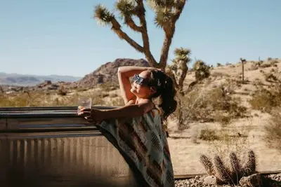 Image de Shelter One au parc national Joshua Tree