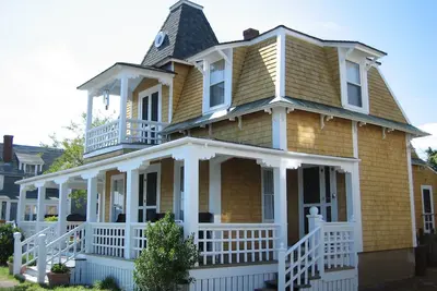 Image de Origine Pratt Maison construite en 1866 avec vue sur l'océan de la plage Encrier