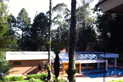 Image de Maison en pierre spéciale, piscine, saunas, Chale, Wifi, Sky, Mountain View