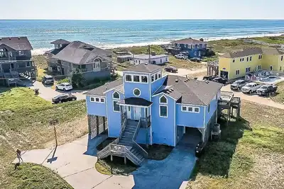 Image de K0037 Swink Cottage. Semi-bord de mer 5 Bd, 3 Ba, animaux domestiques admis, bain à remous