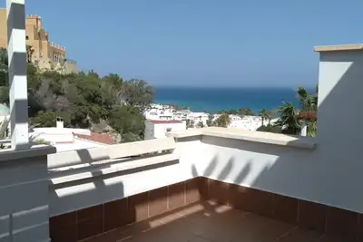 Image de Mojácar avec vue sur la mer