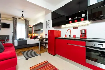 Image de Downtown Luxury Boutique Suites: La suite rouge