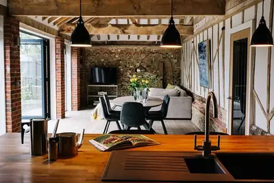 Image de Baxter's Barn - Superbe grange de luxe dans le Suffolk rural
