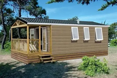 Image de Maison de vacances Lychen pour 1 - 5 personnes avec 2 chambres Ă coucher - Maison de vacances