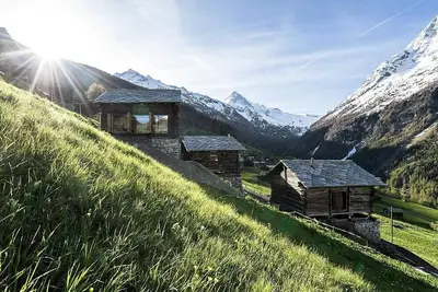 Image de Maison de vacances La Forclaz Vs pour 1 - 6 personnes avec 3 chambres à coucher - Bâtiment historiqu