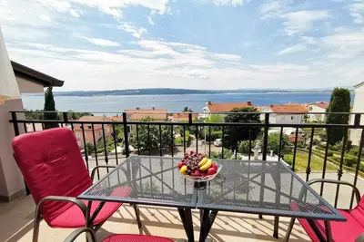 Image de Appartement de vacances Crikvenica pour 1 - 4 personnes avec 1 chambre Ă coucher - Appartement de va