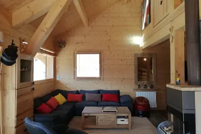Image de Chalet prestige pour 12 avec terrasse, WiFi, près télécabine à Pra Loup