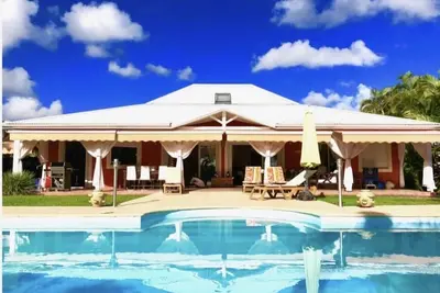 Villa Haut De Gamme Saint Francois Piscine Clim Wifi