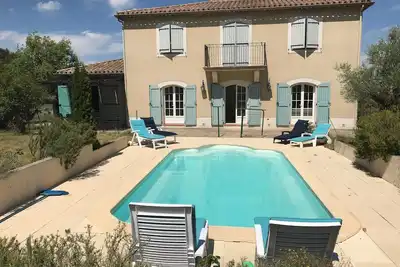 Image de Bastide Ă Carcassonne avec piscine