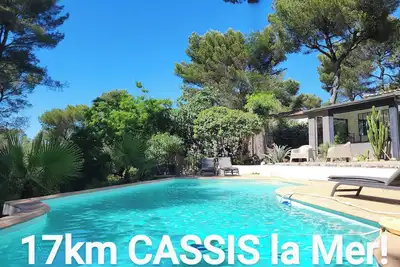 Image de Cassis 18km Mas Oasis Verdure Fabuleux Havre Paix Rare Piscine Jets DÉCOR Zen