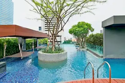 Image de Condo de luxe 1 chambre au coeur de Bangkok - Enregistrement De 24 Heures