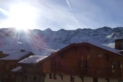 Image de Val Thorens, T2, 26m2, exposé sud, 2 chambres et le séjour, fonctionnel