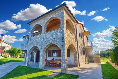 Image de Appartement de vacances pour 4 personnes env. 72 qmà Medulin, Istrie (Côte sud de l'Istrie)