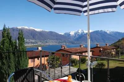 Image de Appartement / app. pour 2 personnes à 45 m² à Gambarogno (123076)
