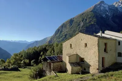 Image de Maison de vacances Brusio pour 1 - 6 personnes avec 3 chambres à coucher - Bâtiment historique