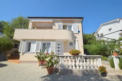 Image de Appartement de vacances Dobrinj pour 1 - 4 personnes avec 1 chambre à coucher - Appartement de vacan