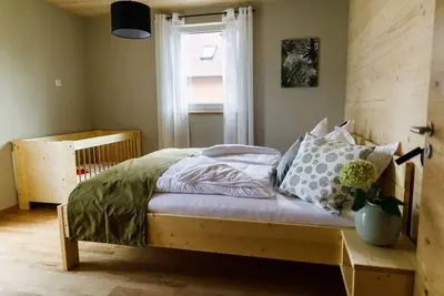 Image de Appartement de 86m² situé au rez-de-chaussée avec une grande terrasse, idéal pour les personnes allergiques, de belles vues