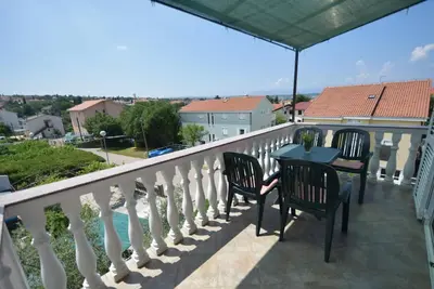 Appartement de vacances Malinska pour 1 - 4 personnes avec 2 chambres à coucher - Appartement de vac