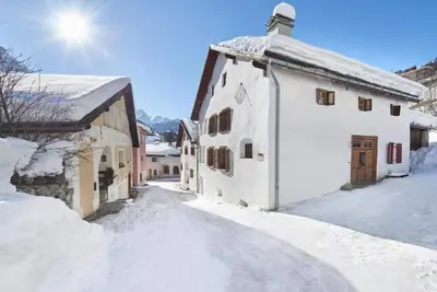 Image de Appartement de vacances Scuol pour 1 - 5 personnes avec 3 chambres à coucher - Bâtiment historique