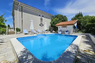 Appartement de vacances Malinska pour 1 - 4 personnes avec 2 chambres à coucher - Appartement de vac