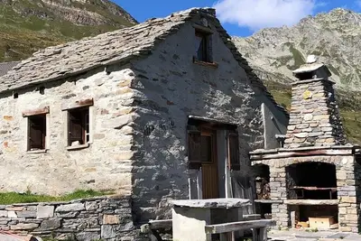 Image de Maison de vacances Bosco Gurin pour 1 - 4 personnes avec 1 chambre à coucher - Hutte