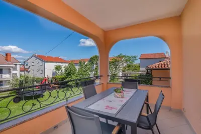 Appartement de vacances Malinska pour 1 - 5 personnes avec 2 chambres à coucher - Appartement de vac
