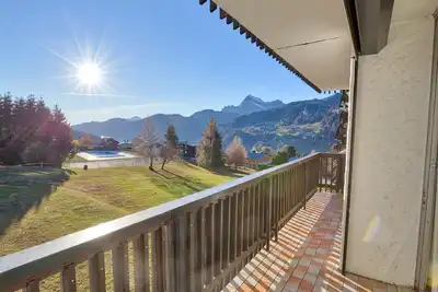 Image de Appartement cosy à Notre-Dame-de-Bellecombe, piscine, skis aux pieds