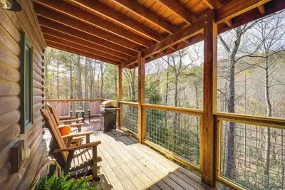 Image de Nouveau-Cabine Blowing Rock Area avec 22 acres et pavillon