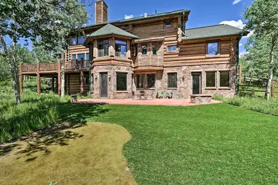 Image de Nouveau! Fairplay Log Cabin w / Deck 26 Mi. à Breck!