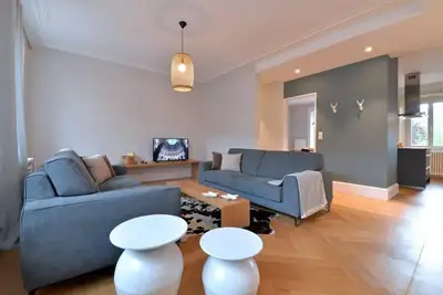 Image de Coton, un superbe espace de vie pour 8 personnes.