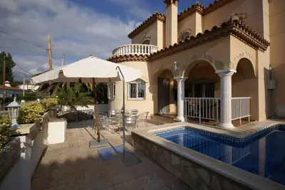 Image de Villa de plage avec piscine jusqu'à 6 pers. , Meilleur emplacement en bord de mer, pas de circulation et ambiance