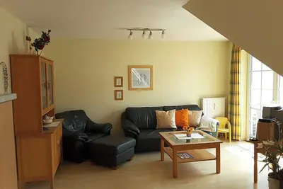 Image de appartement situé au centre pour max. 4 pers. incl. Linge de lit, machine à laver et Wi-Fi