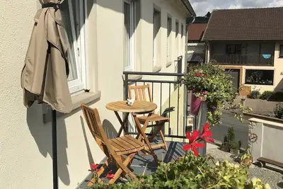 Image de Appartement confortable de 45 m² avec balcon, parking gratuit et Wi-Fi