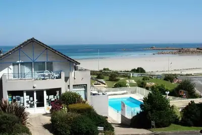 Image de Studio 2 Personen Terrasse - Meerblick