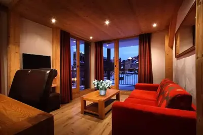 Image de 2-Zimmer-Wohnung Komfort-HĂĽtte fĂĽr 4/6 Personen