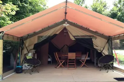 Image de Bungalow toilé Victoria (2 chambres, maximum 5 personnes) 5 personnes
