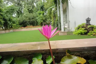 Image de Une chambre privée dans la luxueuse villa de New Delhi.
