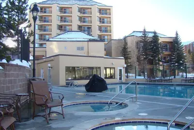 Image de minutes du pic 9, Breckenridge Colorado, semaine de ski Prime