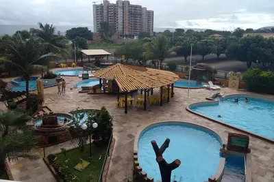 Image de Suite appartement avec piscines, sauna et réception ouverte 24 heures sur 24 à Caldas Novas